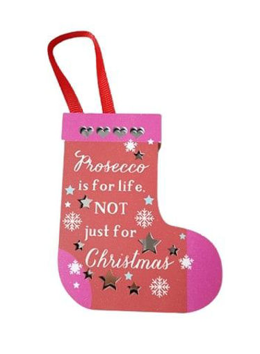 Picture of XMAS-PLAQUES PROSECCO IS FOR LIFE